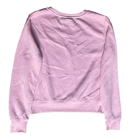 Barbie sweatshirt pink ski club barbiecore collector winter snowflakes junior M - Picture 2 of 4